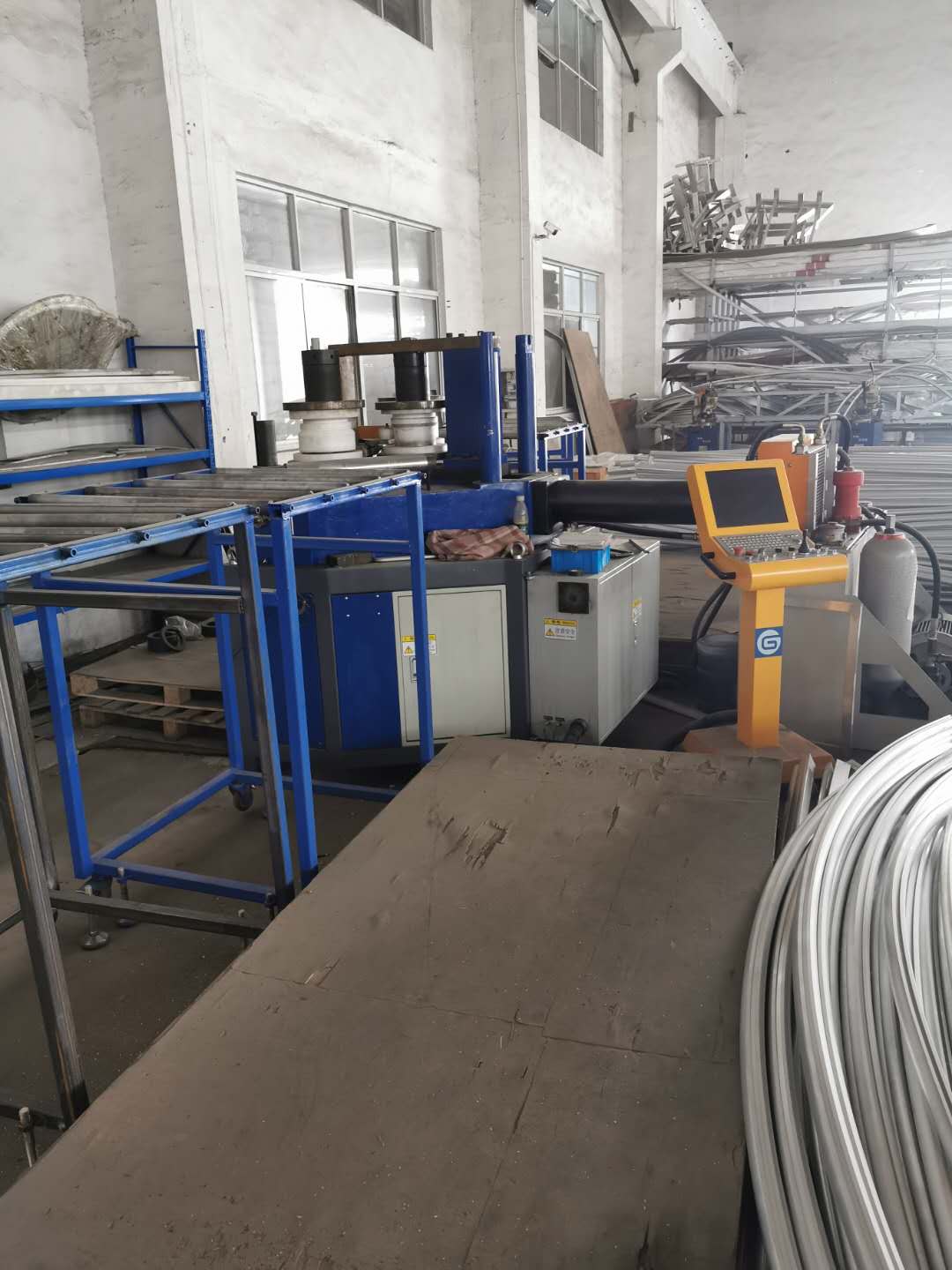 35T加強型CNC數控滾彎機